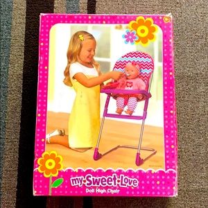My Sweet Love Doll High Chair